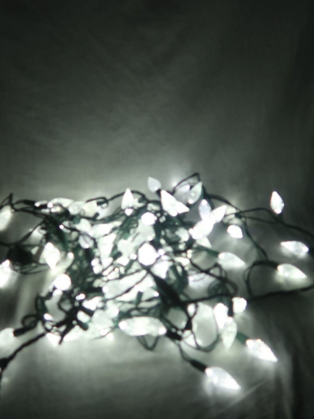 White LED C9 crystal String Lights - Holiday & Decorative